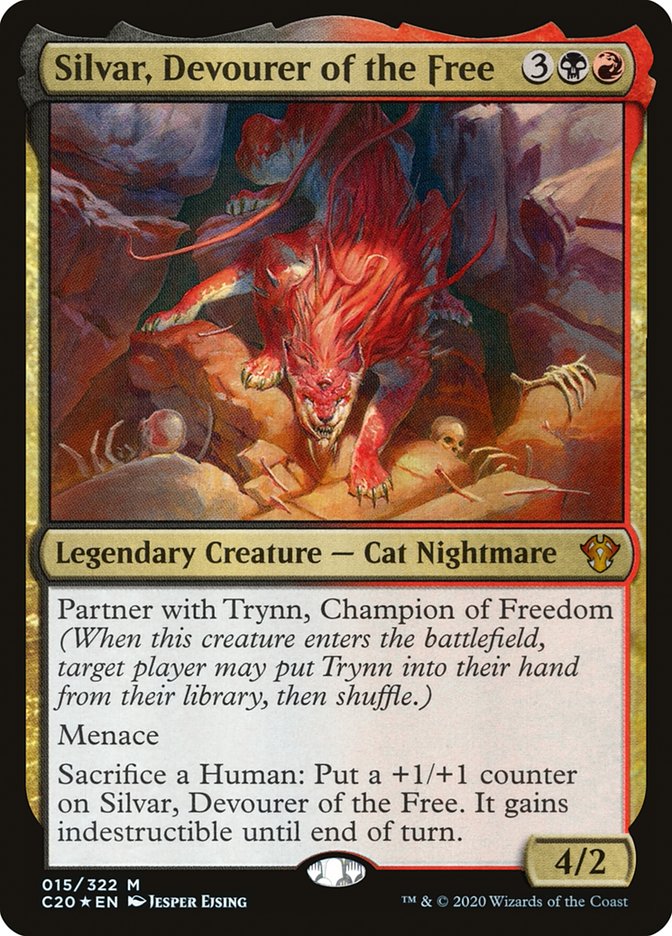 Silvar, Devourer of the Free [Commander 2020] | Yard's Games Ltd