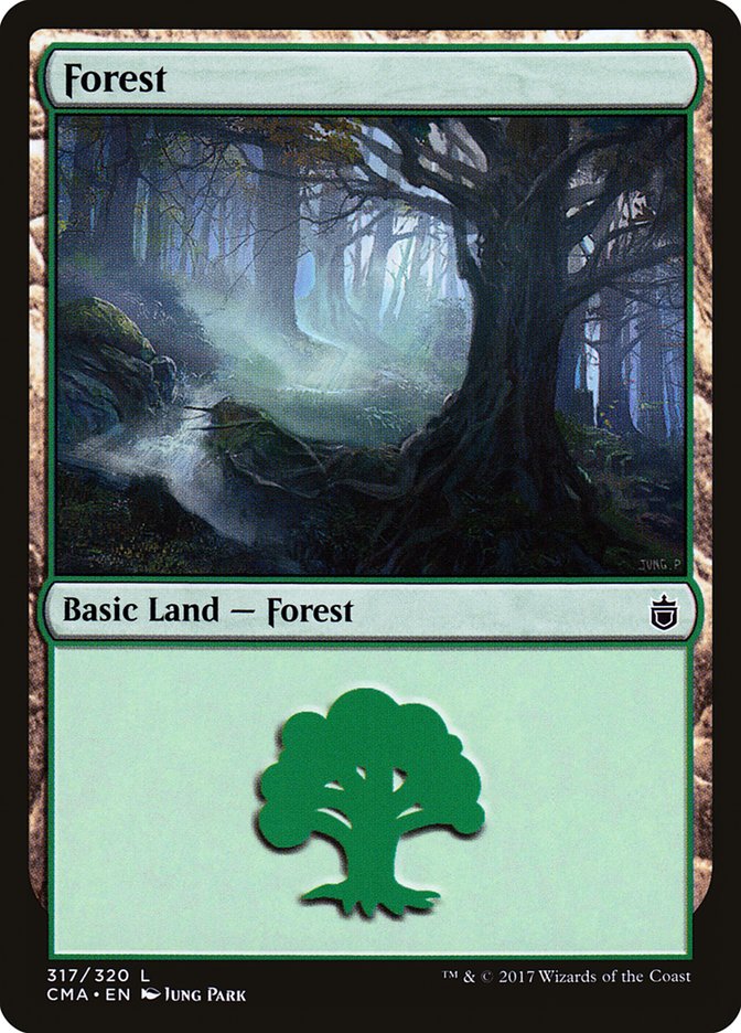 Forest (317) [Commander Anthology] | Yard's Games Ltd