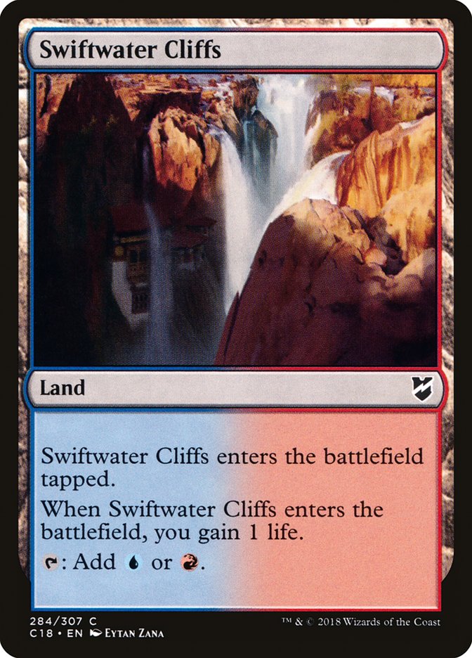 Swiftwater Cliffs [Commander 2018] | Yard's Games Ltd