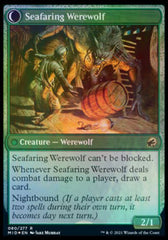 Suspicious Stowaway // Seafaring Werewolf [Innistrad: Midnight Hunt Prerelease Promos] | Yard's Games Ltd