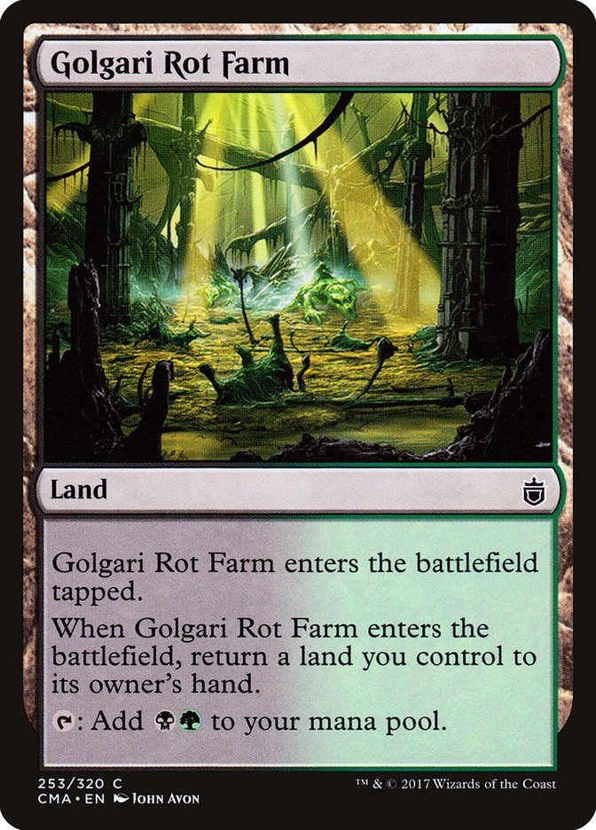 Golgari Rot Farm [Commander Anthology] | Yard's Games Ltd