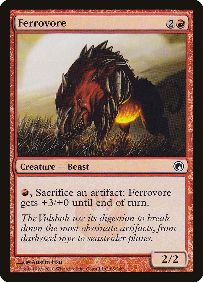 Ferrovore [Scars of Mirrodin] | Yard's Games Ltd