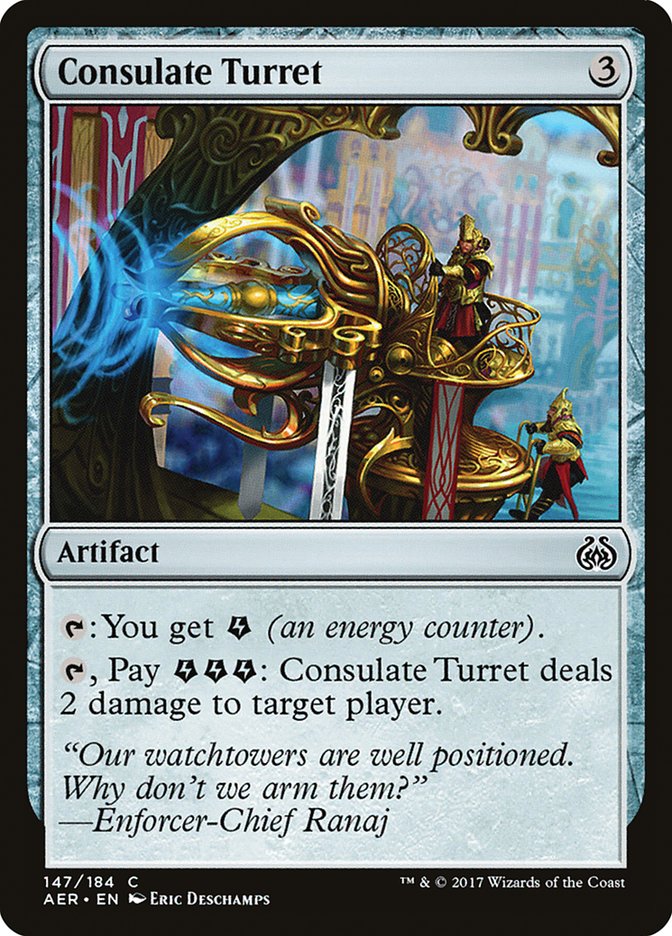 Consulate Turret [Aether Revolt] | Yard's Games Ltd