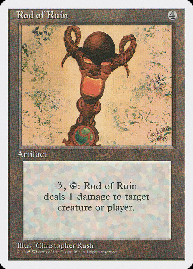 Rod of Ruin [Fourth Edition] | Yard's Games Ltd