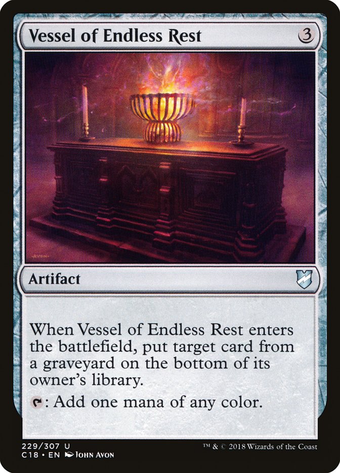 Vessel of Endless Rest [Commander 2018] | Yard's Games Ltd