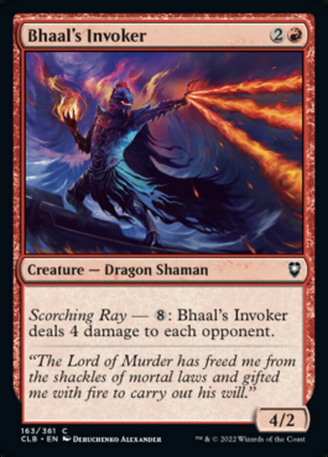 Bhaal's Invoker [Commander Legends: Battle for Baldur's Gate] | Yard's Games Ltd