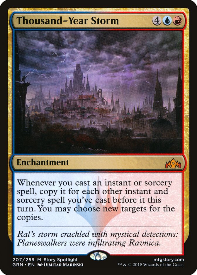 Thousand-Year Storm [Guilds of Ravnica] | Yard's Games Ltd