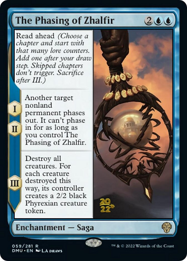 The Phasing of Zhalfir [Dominaria United Prerelease Promos] | Yard's Games Ltd