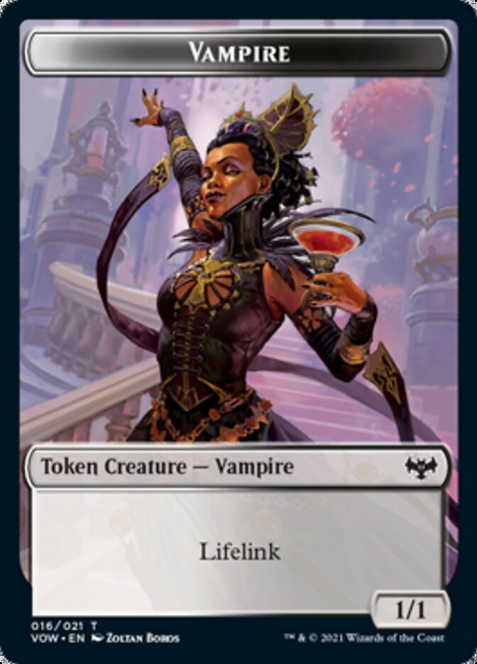 Vampire Token (016) [Innistrad: Crimson Vow Tokens] | Yard's Games Ltd