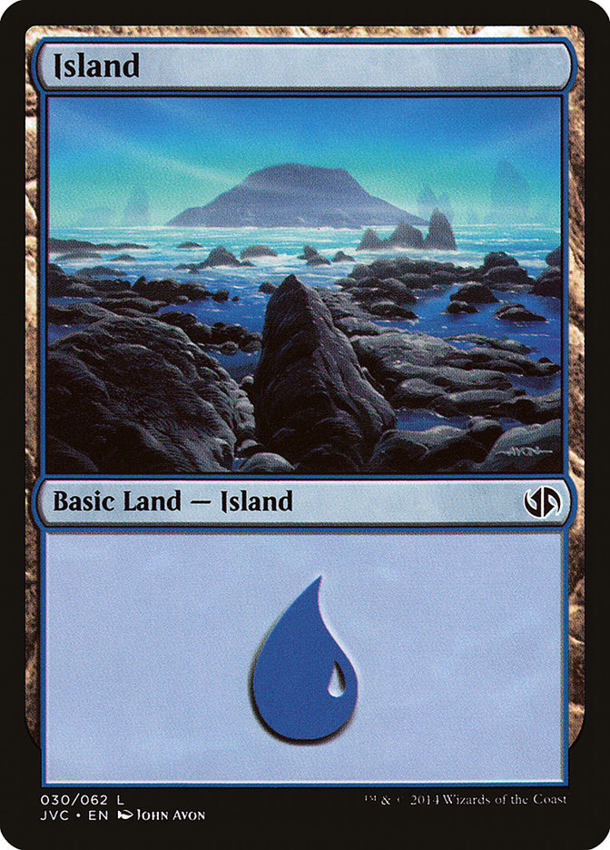 Island (30) [Duel Decks Anthology] | Yard's Games Ltd