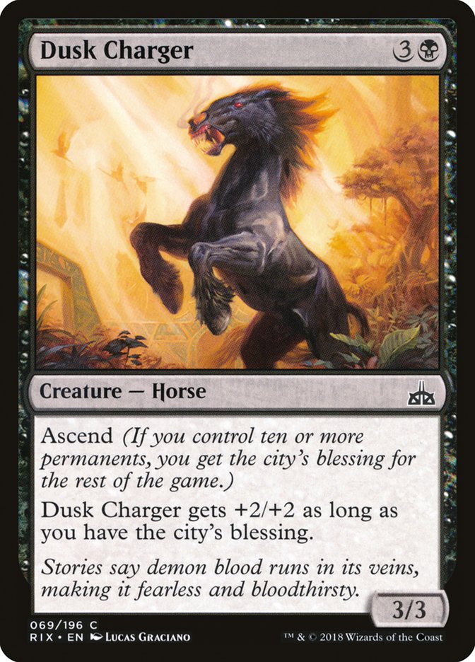 Dusk Charger [Rivals of Ixalan] | Yard's Games Ltd