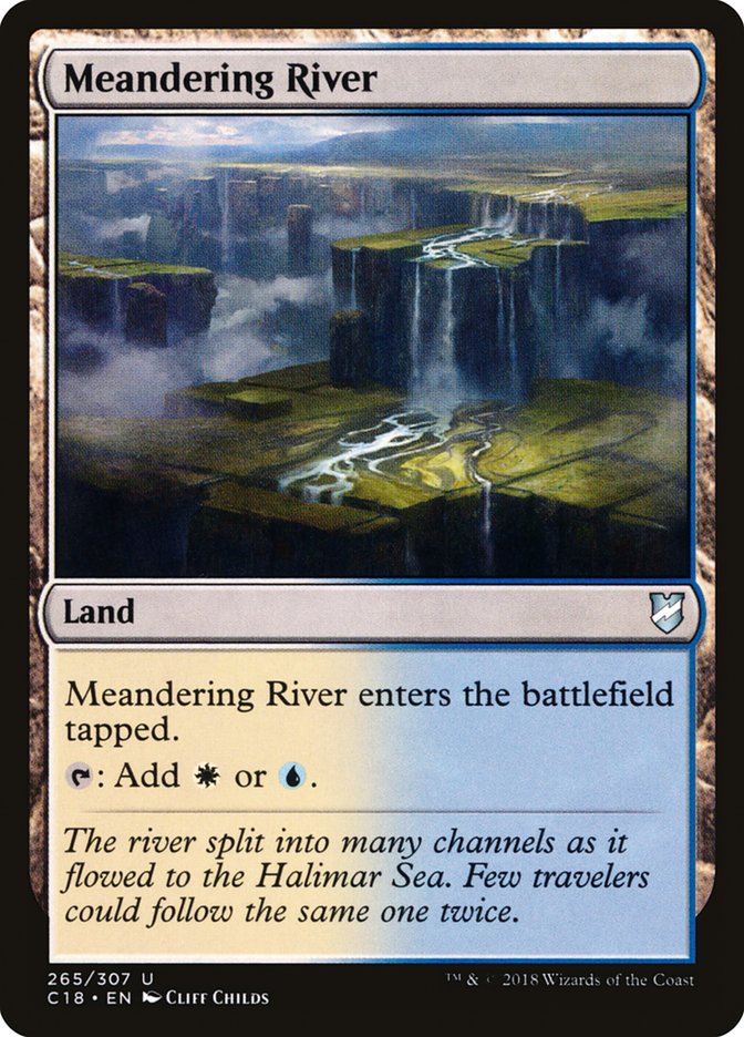 Meandering River [Commander 2018] | Yard's Games Ltd