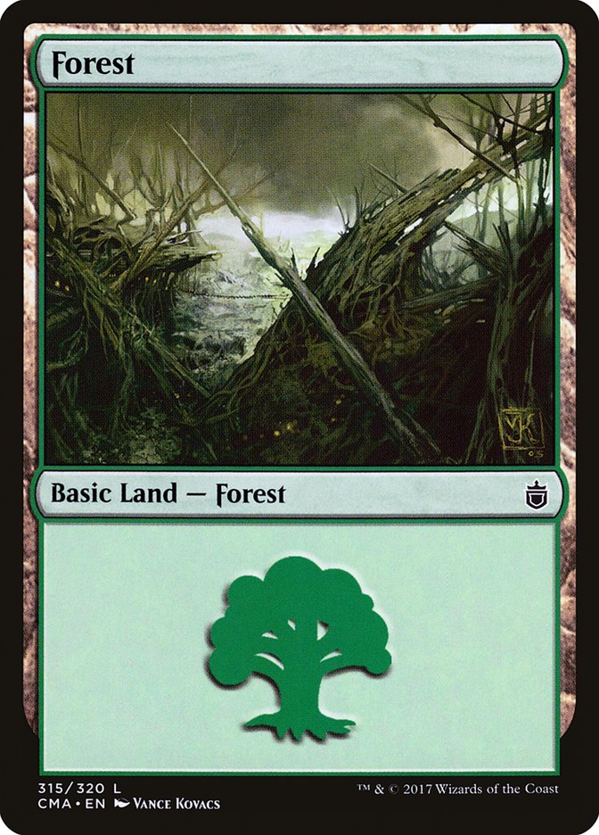 Forest (315) [Commander Anthology] | Yard's Games Ltd