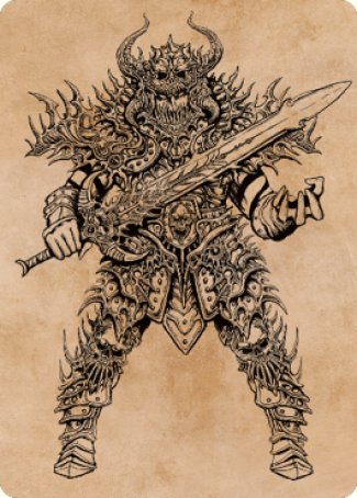 Sarevok, Deathbringer Art Card [Commander Legends: Battle for Baldur's Gate Art Series] | Yard's Games Ltd