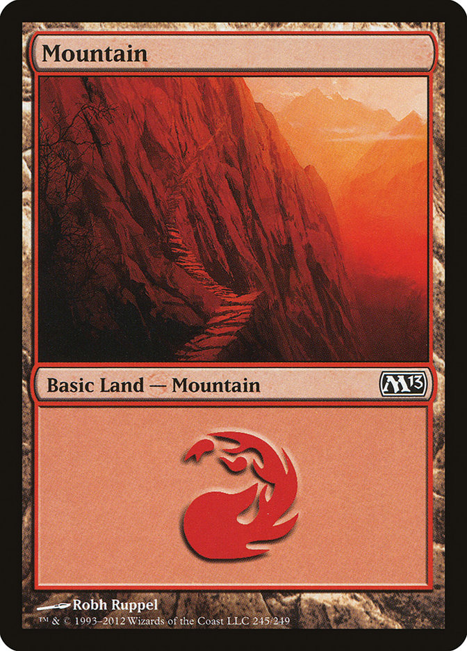 Mountain (245) [Magic 2013] | Yard's Games Ltd