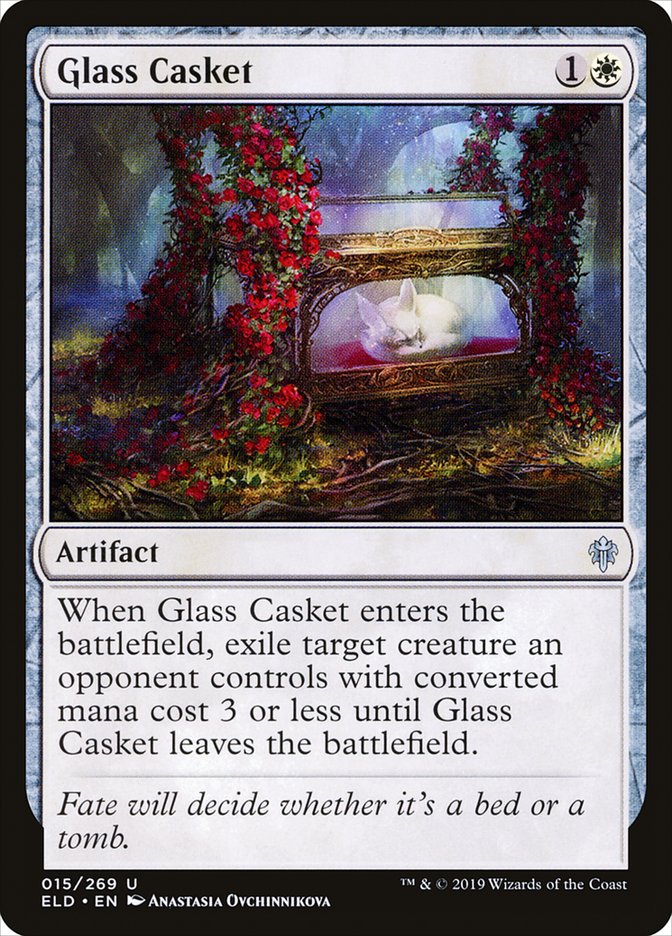 Glass Casket [Throne of Eldraine] | Yard's Games Ltd