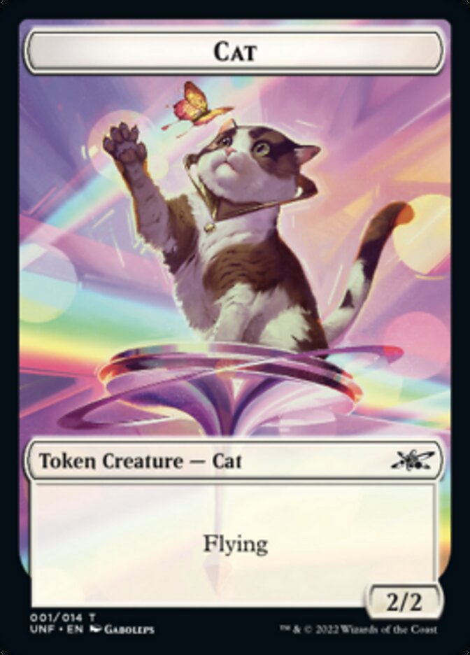 Cat Token [Unfinity Tokens] | Yard's Games Ltd