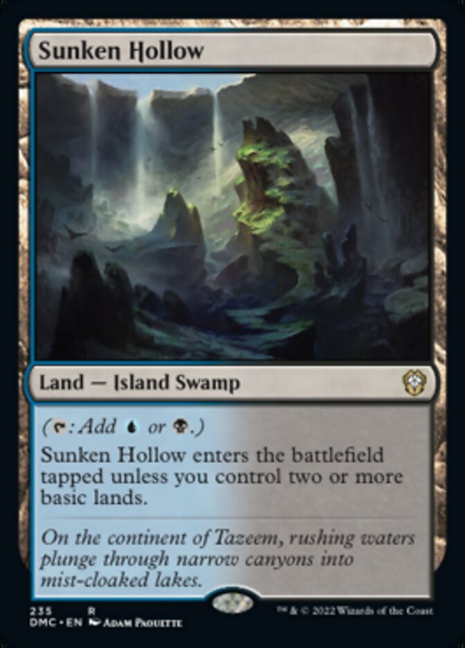 Sunken Hollow [Dominaria United Commander] | Yard's Games Ltd