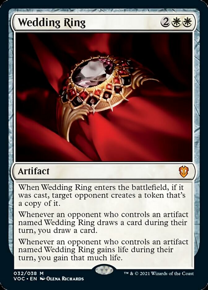 Wedding Ring [Innistrad: Crimson Vow Commander] | Yard's Games Ltd