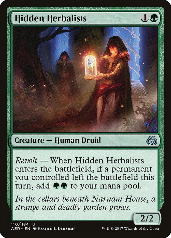 Hidden Herbalists [Aether Revolt] | Yard's Games Ltd