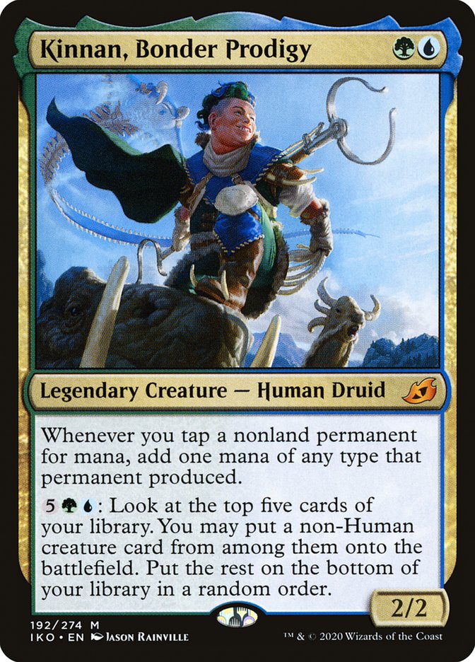 Kinnan, Bonder Prodigy [Ikoria: Lair of Behemoths] | Yard's Games Ltd