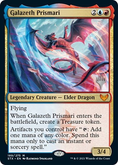 Galazeth Prismari (Promo Pack) [Strixhaven: School of Mages Promos] | Yard's Games Ltd