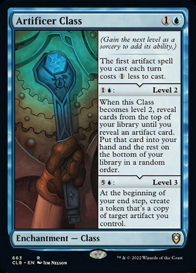 Artificer Class [Commander Legends: Battle for Baldur's Gate] | Yard's Games Ltd