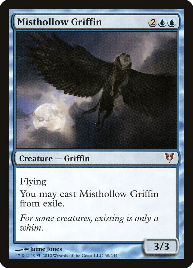 Misthollow Griffin [Avacyn Restored] | Yard's Games Ltd