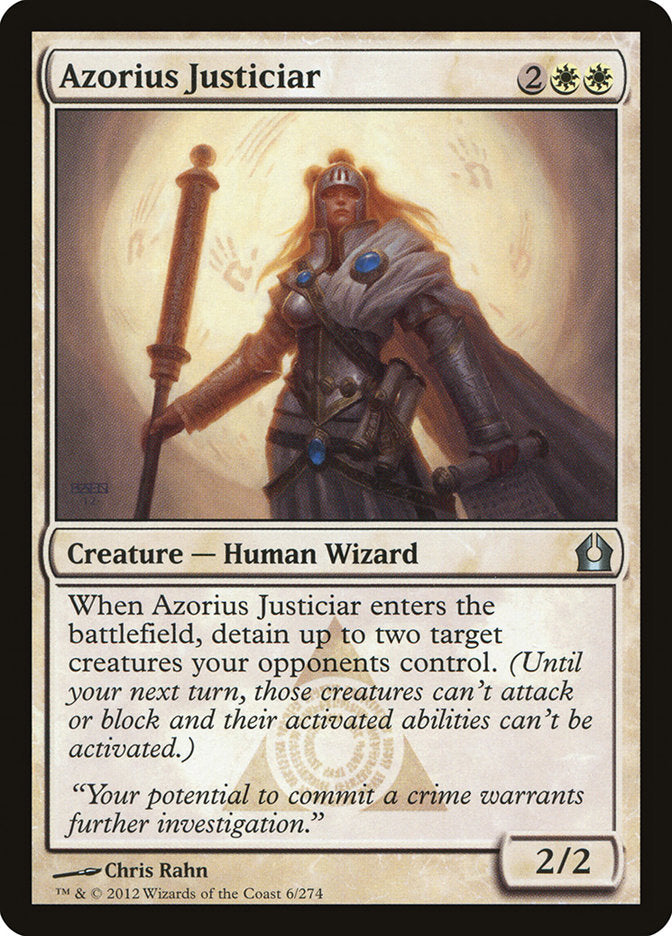 Azorius Justiciar [Return to Ravnica] | Yard's Games Ltd