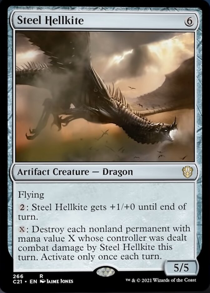 Steel Hellkite [Commander 2021] | Yard's Games Ltd