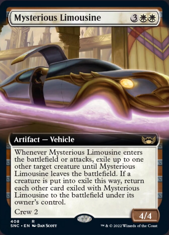 Mysterious Limousine (Extended Art) [Streets of New Capenna] | Yard's Games Ltd