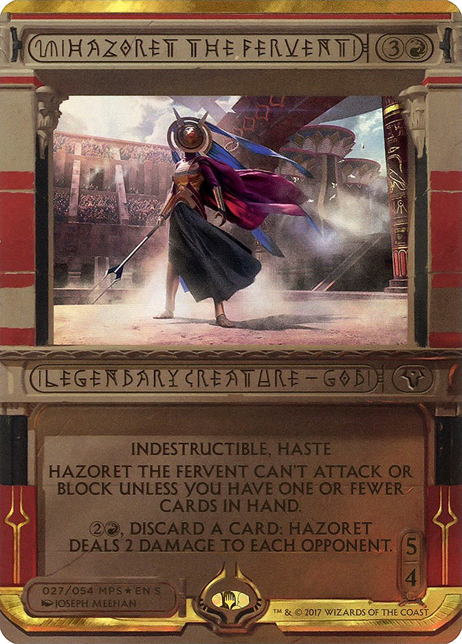 Hazoret the Fervent (Invocation) [Amonkhet Invocations] | Yard's Games Ltd