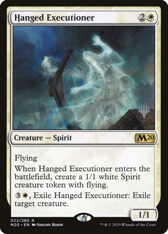 Hanged Executioner (Promo Pack) [Core Set 2020 Promos] | Yard's Games Ltd