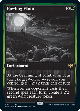 Howling Moon [Innistrad: Double Feature] | Yard's Games Ltd