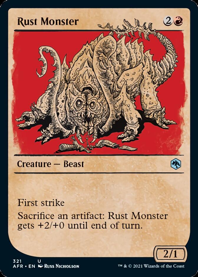 Rust Monster (Showcase) [Dungeons & Dragons: Adventures in the Forgotten Realms] | Yard's Games Ltd