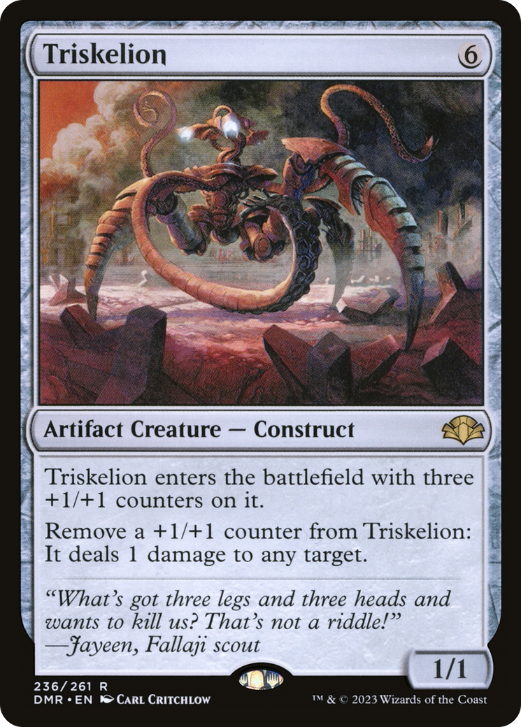 Triskelion [Dominaria Remastered] | Yard's Games Ltd