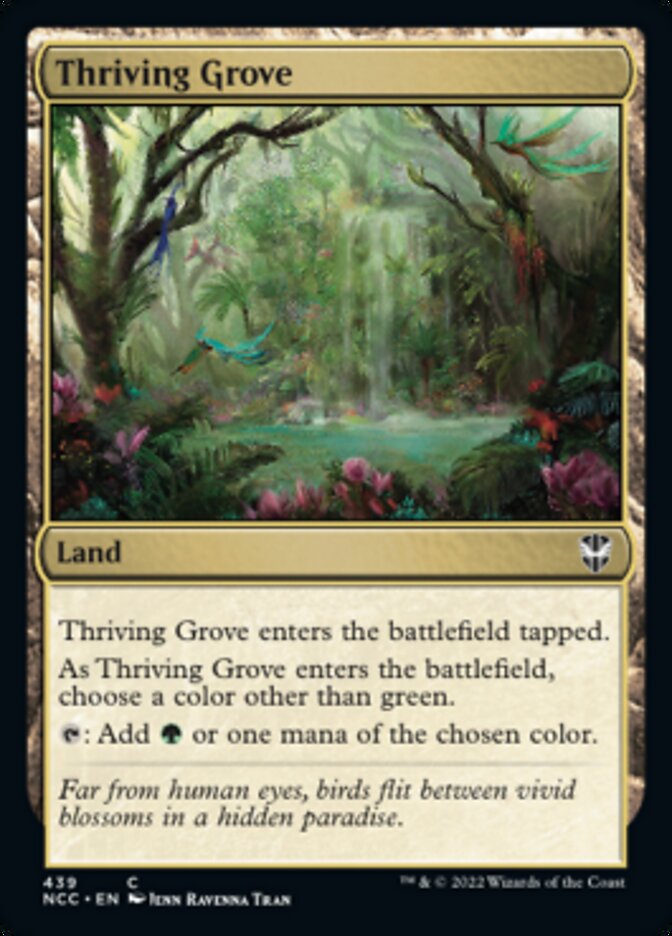 Thriving Grove [Streets of New Capenna Commander] | Yard's Games Ltd