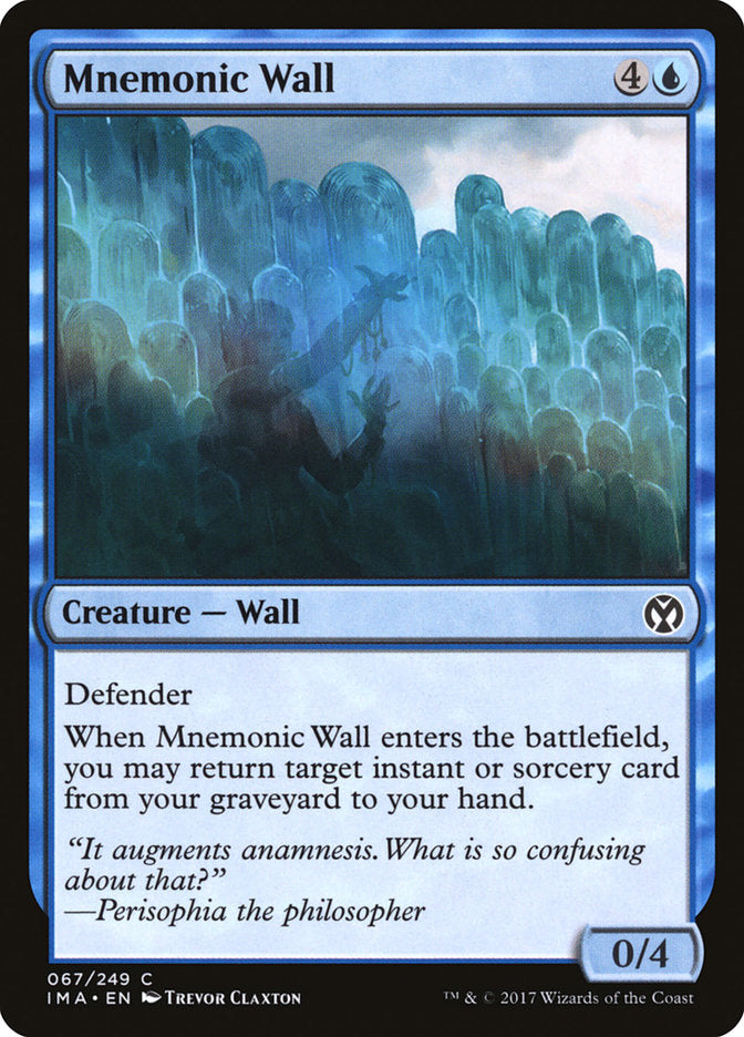 Mnemonic Wall [Iconic Masters] | Yard's Games Ltd