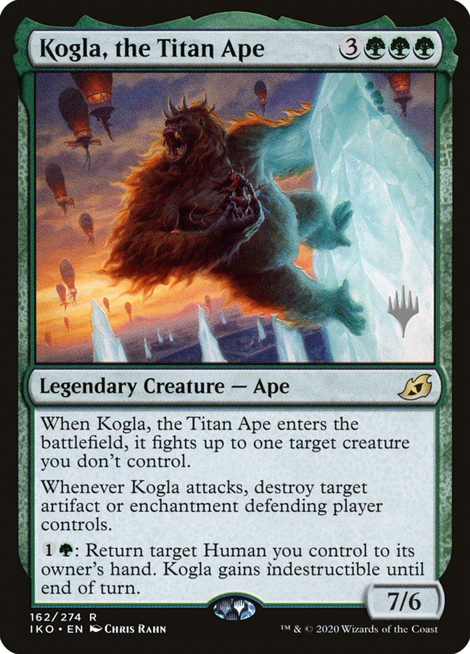 Kogla, the Titan Ape (Promo Pack) [Ikoria: Lair of Behemoths Promos] | Yard's Games Ltd