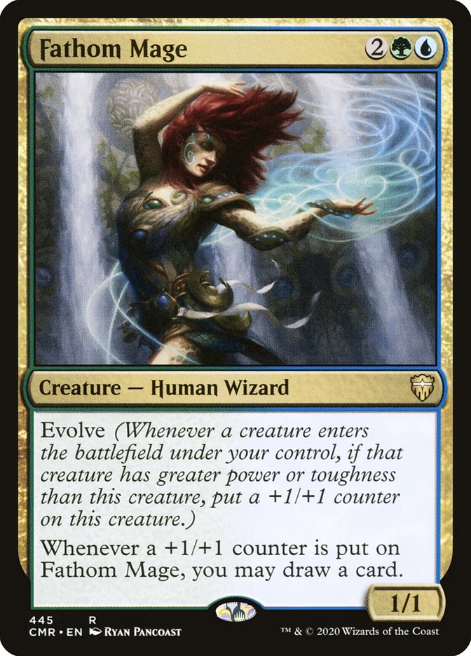 Fathom Mage [Commander Legends] | Yard's Games Ltd