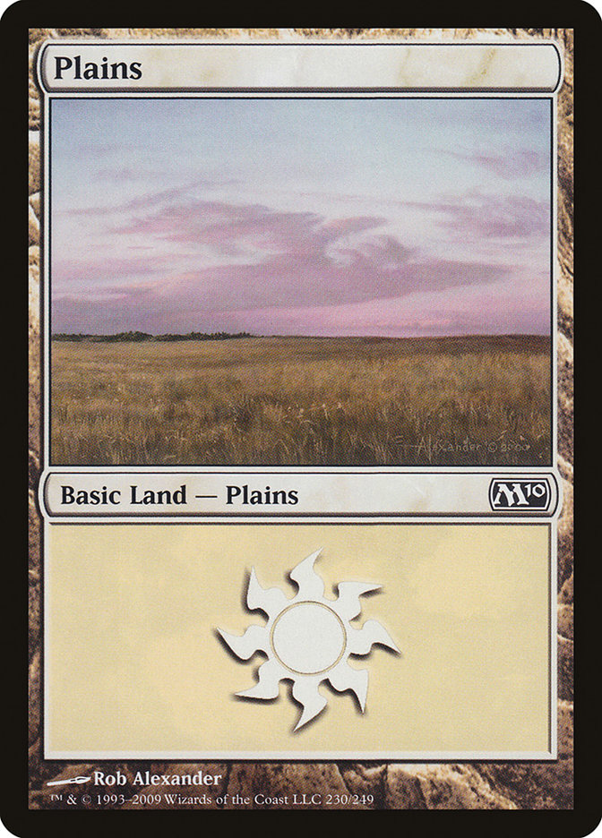 Plains (230) [Magic 2010] | Yard's Games Ltd