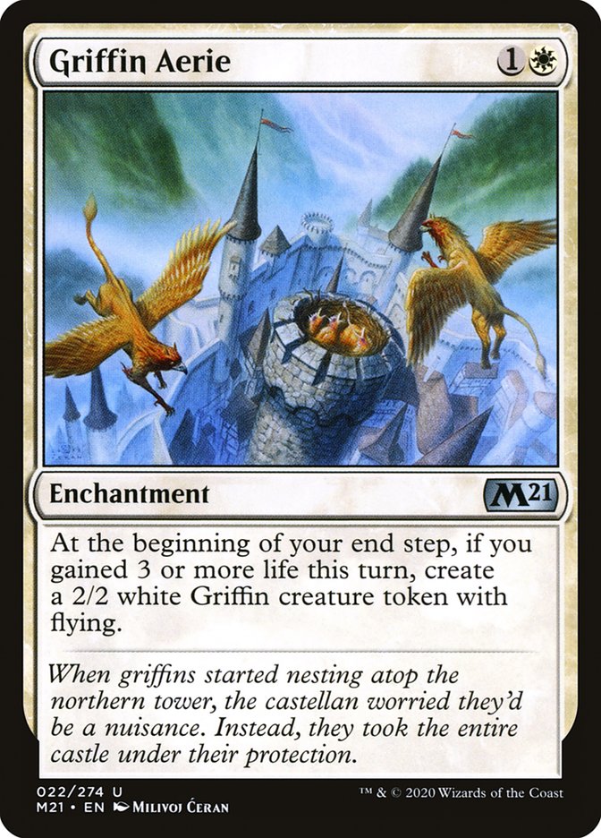 Griffin Aerie [Core Set 2021] | Yard's Games Ltd