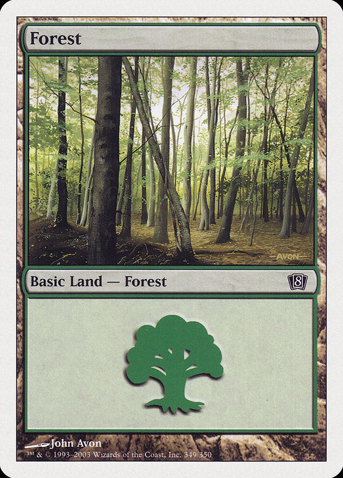 Forest (349) [Eighth Edition] | Yard's Games Ltd