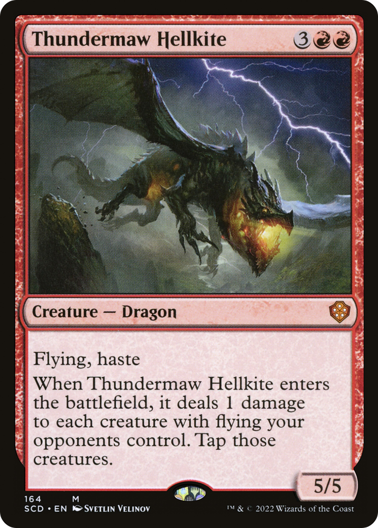 Thundermaw Hellkite [Starter Commander Decks] | Yard's Games Ltd