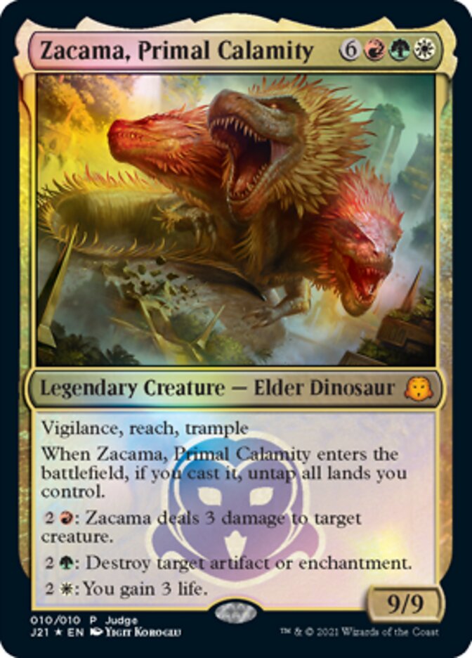 Zacama, Primal Calamity [Judge Gift Cards 2021] | Yard's Games Ltd