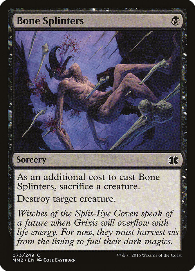 Bone Splinters [Modern Masters 2015] | Yard's Games Ltd