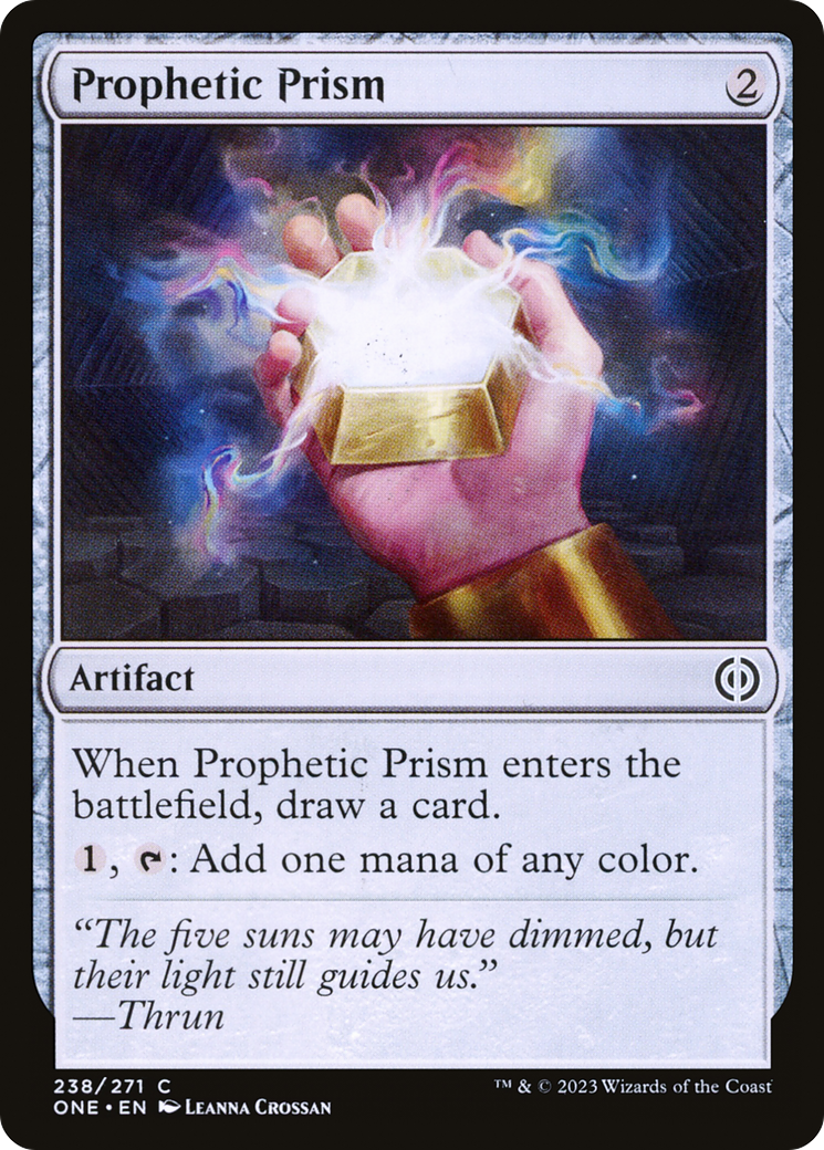 Prophetic Prism [Phyrexia: All Will Be One] | Yard's Games Ltd