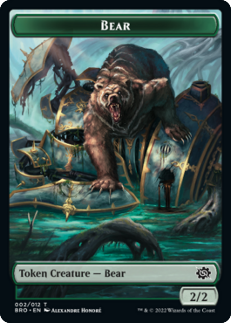 Bear Token [The Brothers' War Tokens] | Yard's Games Ltd