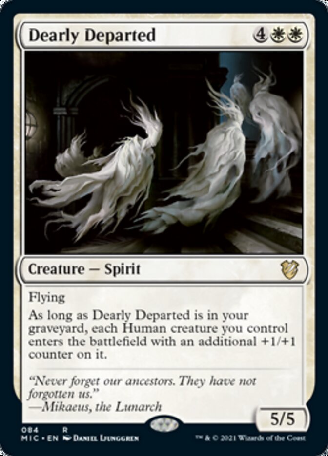 Dearly Departed [Innistrad: Midnight Hunt Commander] | Yard's Games Ltd