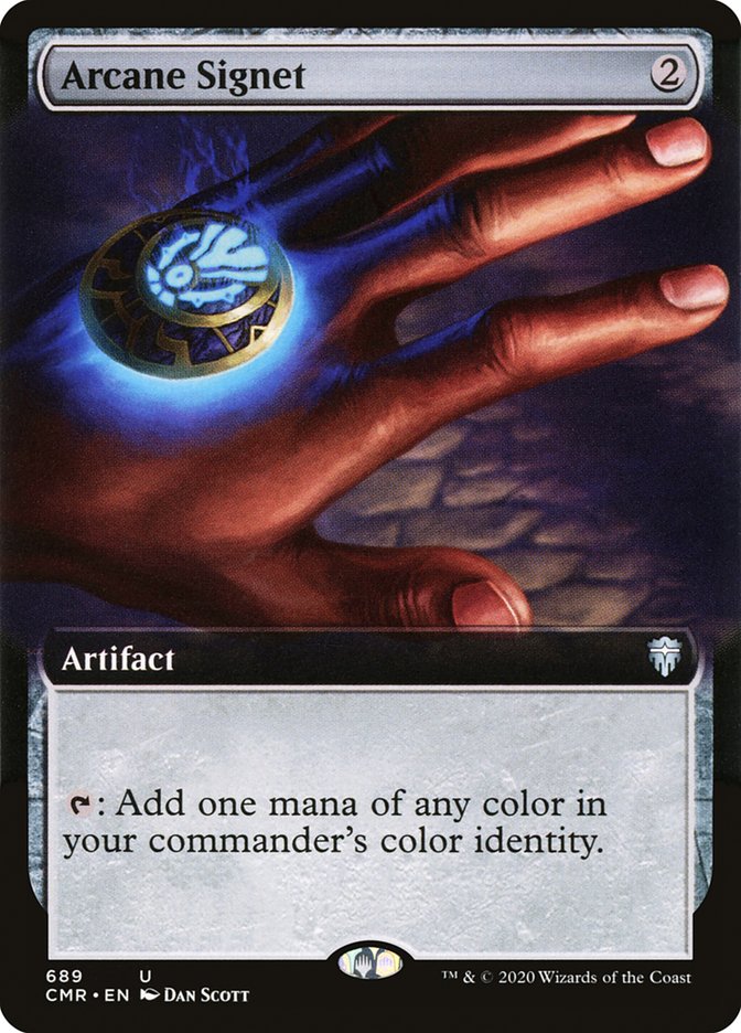 Arcane Signet (Extended Art) [Commander Legends] | Yard's Games Ltd